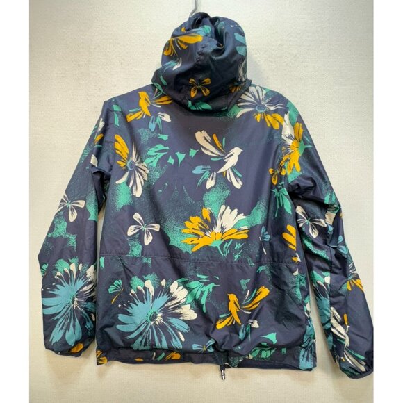 Columbia Youth Hooded Jacket Size L Multicolor Floral Reversible Full Zip - Picture 10 of 16